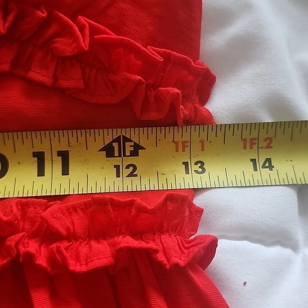 NWT Endless Rose | Finnegan Ruffle Sleeve Red Mini Dress Size XSmall